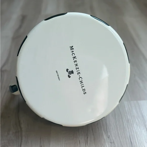 McKenzie Childs Courtly Check tea kettle 3 qt - Picture 6 of 6